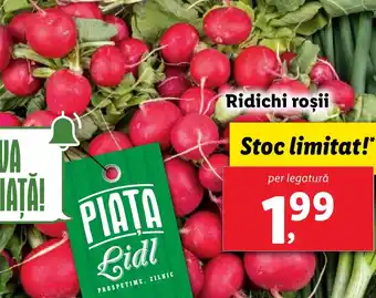 Lidl Ridichi roşii Ofertă