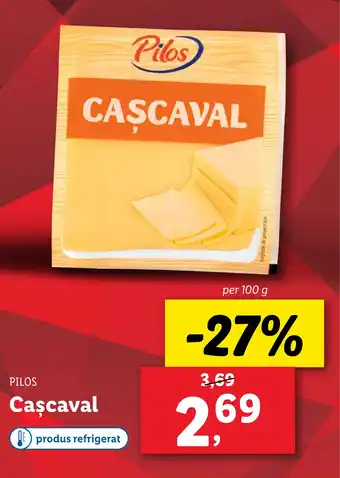 Lidl PILOS Cascaval Ofertă