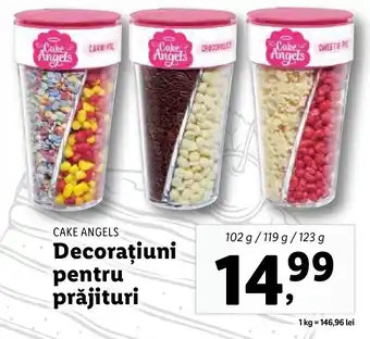 Lidl CAKE ANGELS Decoraţiuni pentru prăjituri Ofertă