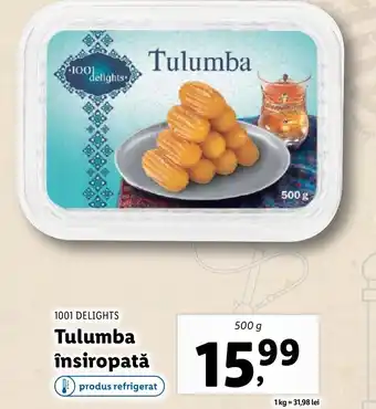 Lidl 1001 DELIGHTS Tulumba însiropată Ofertă