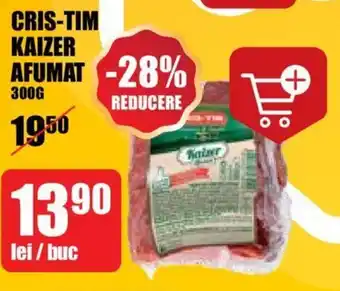 Auchan CRIS-TIM KAIZER AFUMAT 300G Ofertă