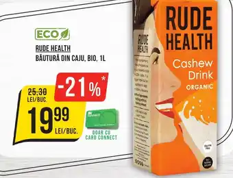Mega Image RUDE HEALTH BĂUTURĂ DIN CAJU, BIO, 1L Ofertă