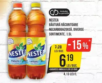 NESTEA BĂUTURĂ RĂCORITOARE NECARBOGAZOASĂ, DIVERSE SORTIMENTE, 1.5L