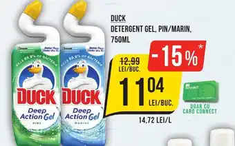 DUCK DETERGENT GEL, PIN/MARIN, 750ML