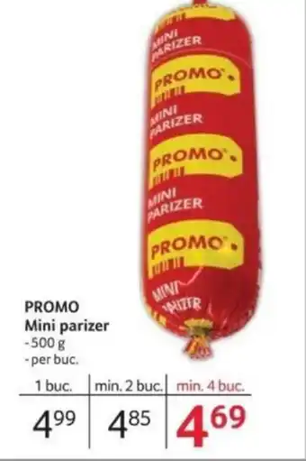 Selgros PROMO Mini parizer Ofertă
