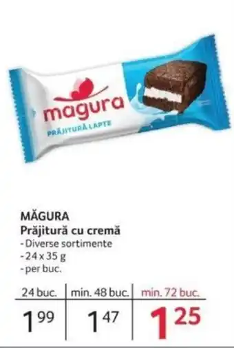 MĂGURA Prăjitură cu cremă