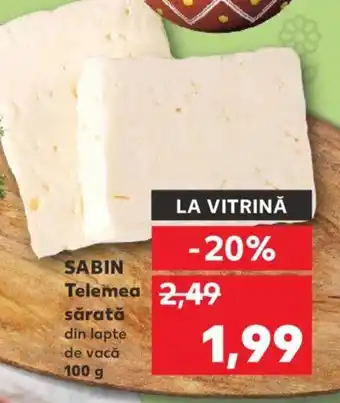 Kaufland SABIN Telemea sărată Ofertă