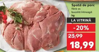 Kaufland Spată de porc Ofertă