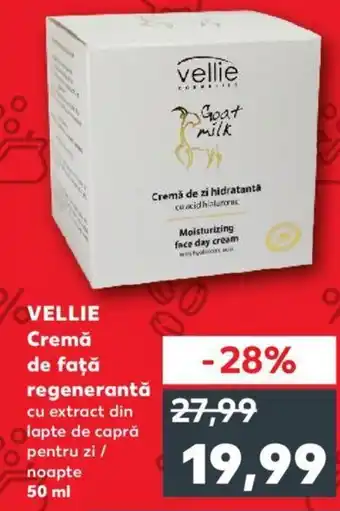 Kaufland VELLIE Cremă de faţă regenerantă Ofertă