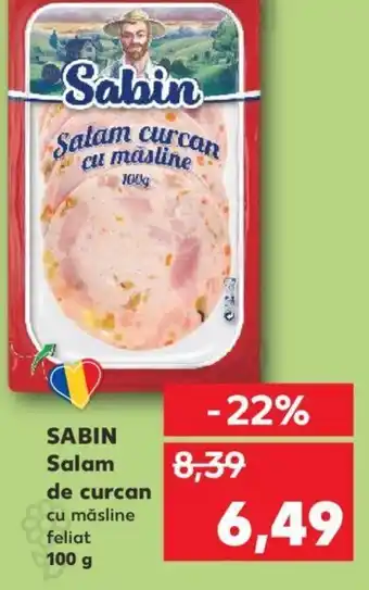 Kaufland SABIN Salam de curcan Ofertă