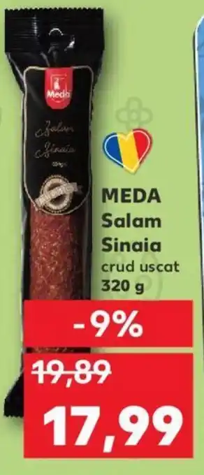 Kaufland MEDA Salam Sinaia crud uscat 320 g Ofertă