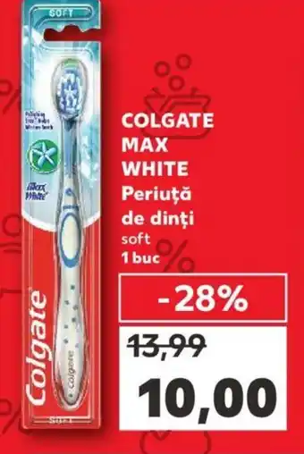 Kaufland COLGATE MAX WHITE Periuţă de dinți soft Ofertă