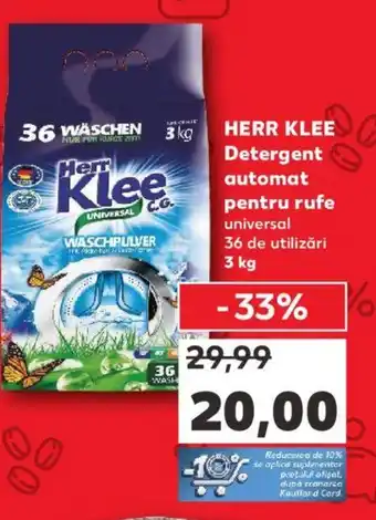Kaufland HERR KLEE Detergent automat pentru rufe Ofertă