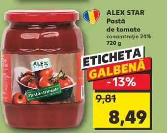 Kaufland ALEX STAR Pastă de tomate Ofertă