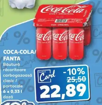 Kaufland COCA-COLA/ FANTA Ofertă