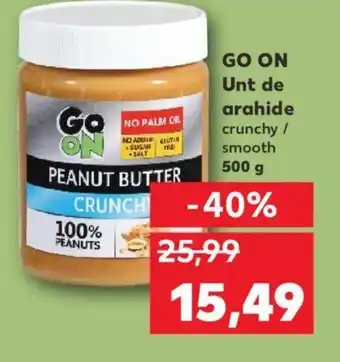 Kaufland GO ON Unt de arahide Ofertă