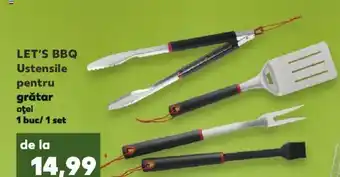 LET'S BBQ Ustensile pentru grătar