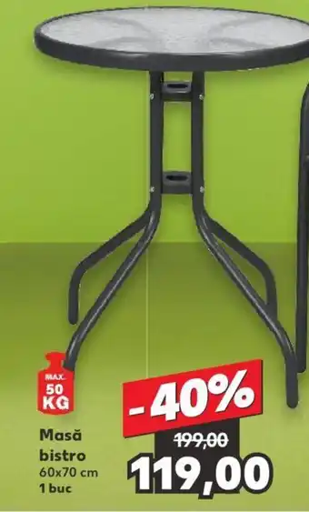 Kaufland Masă bistro Ofertă