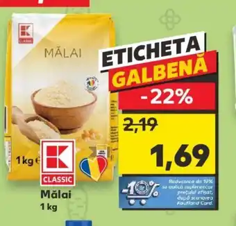 Kaufland Mălai 1 kg Ofertă