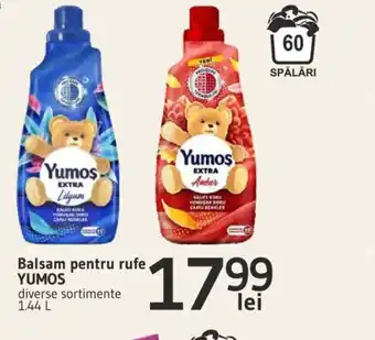Supeco Balsam pentru rufe YUMOS Ofertă
