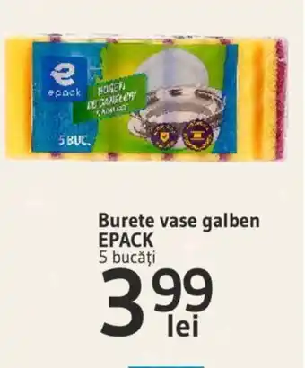 Supeco Burete vase galben EPACK Ofertă