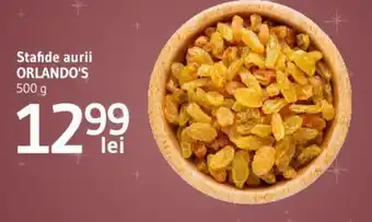 Supeco Stafide aurii ORLANDO'S 500 g Ofertă