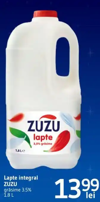 Supeco Lapte integral ZUZU grăsime 3.5% 1.8 L Ofertă