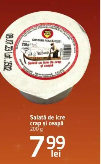 Supeco Salată cu icre de crap şi ceapa Ofertă