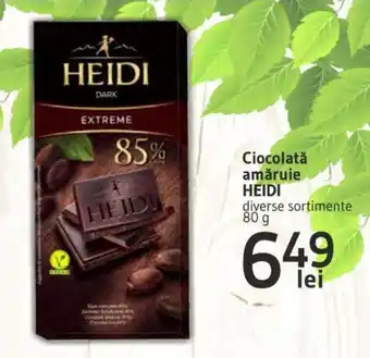 Supeco Ciocolată amăruie HEIDI Ofertă