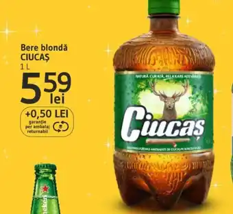 Supeco Bere blondǎ CIUCAŞ 1L Ofertă