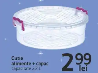 Supeco Cutie alimente + capac Ofertă