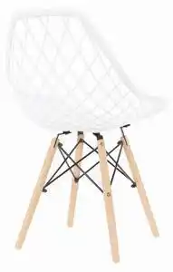 Scaun în stil scandinav White String