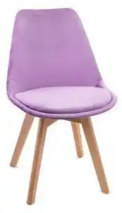 Scaun de sufragerie din catifea stil scandinav Rose Glamor