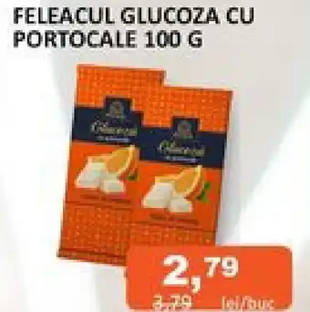 FELEACUL GLUCOZA CU PORTOCALE 100 G