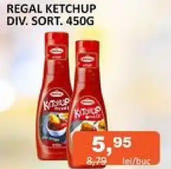 Unicarm REGAL KETCHUP DIV. SORT. 450G Ofertă