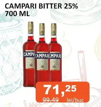 CAMPARI BITTER 25% 700 ML
