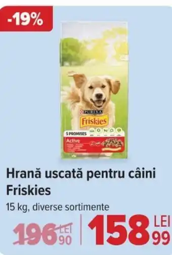 Carrefour Hrană uscată pentru câini Friskies Ofertă