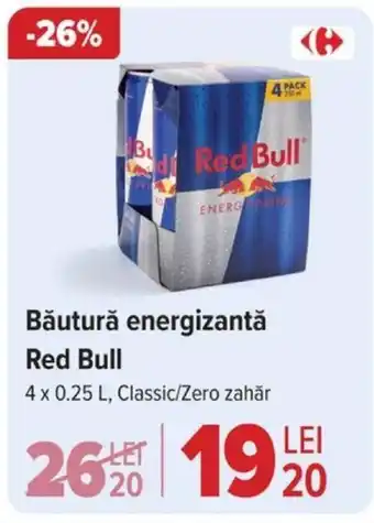Carrefour Băutură energizantă Red Bull Ofertă