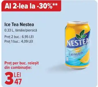 Carrefour Ice Tea Nestea 0.33L Ofertă