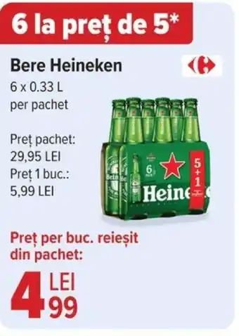 Carrefour Bere Heineken Ofertă