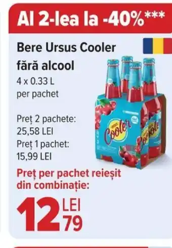 Carrefour Bere Ursus Cooler fără alcool Ofertă