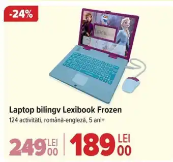 Carrefour Laptop bilingv Lexibook Frozen Ofertă