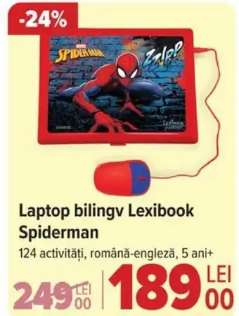 Laptop bilingv Lexibook Spiderman