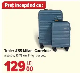 Carrefour Troler ABS Milan, Carrefour Ofertă