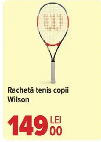 Carrefour Rachetă tenis copii Wilson Ofertă