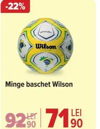 Carrefour Minge baschet Wilson Ofertă