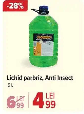 Carrefour Lichid parbriz, Anti Insect 5L Ofertă