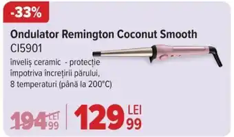 Carrefour Ondulator Remington Coconut Smooth CI5901 Ofertă