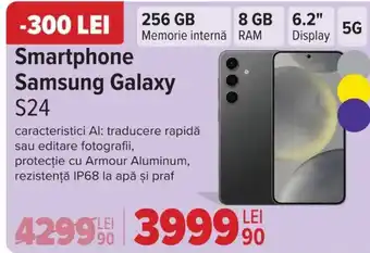 Carrefour Smartphone Samsung Galaxy S24 Ofertă