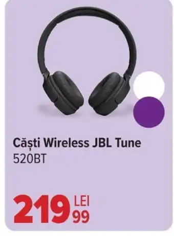 Căşti Wireless JBL Tune 520BT